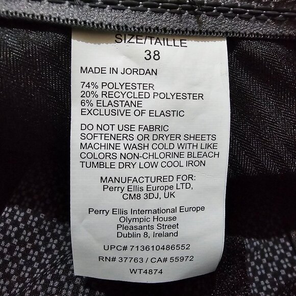 Ben Hogan Mens Golf Shorts Black Performance Active Waistband Pockets Flat Front - Picture 6 of 6